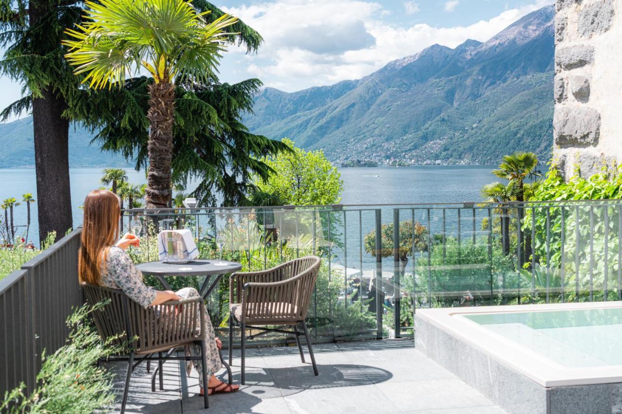 Romantik Hotel Castello Seeschloss Ascona Exteriör bild
