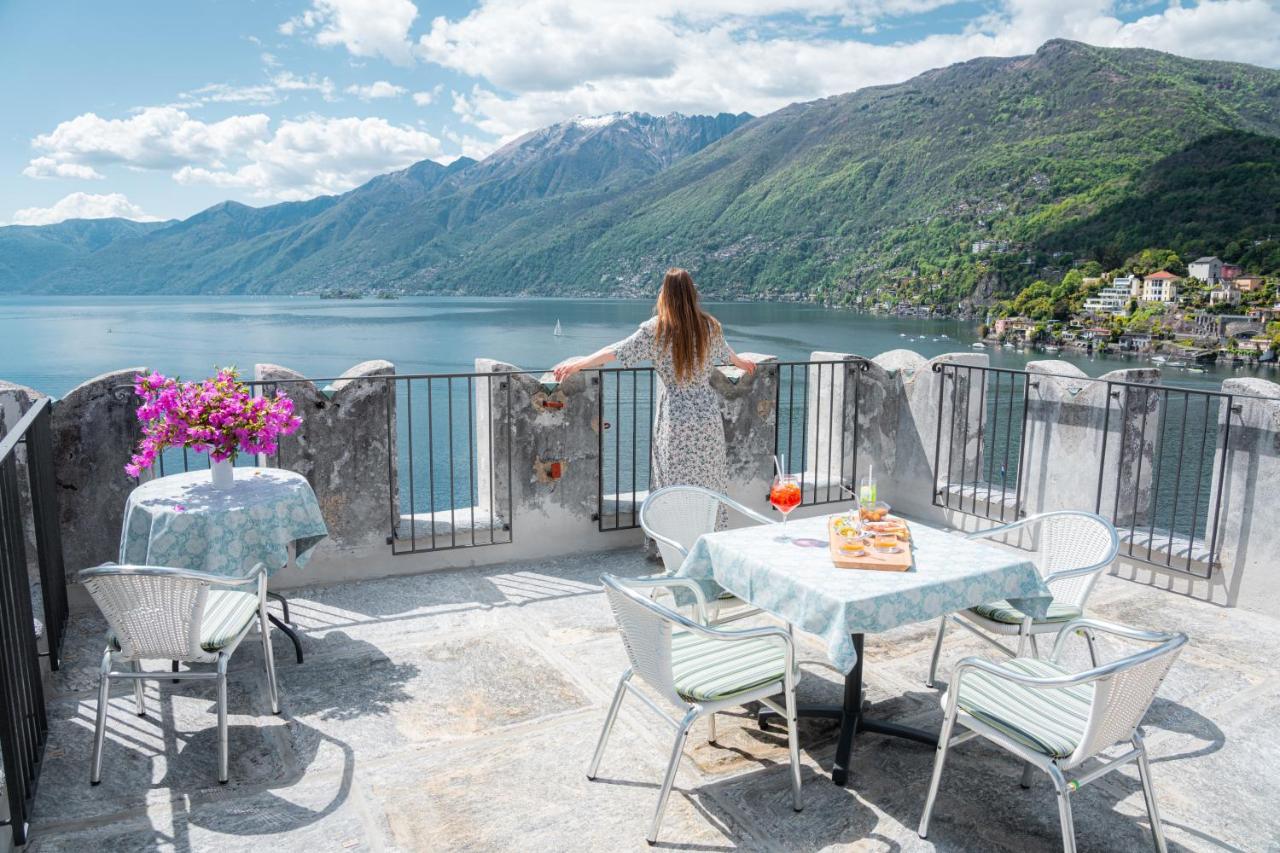 Romantik Hotel Castello Seeschloss Ascona Exteriör bild