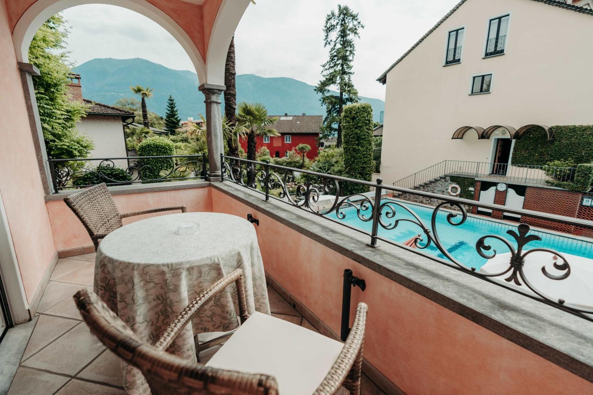 Romantik Hotel Castello Seeschloss Ascona Exteriör bild