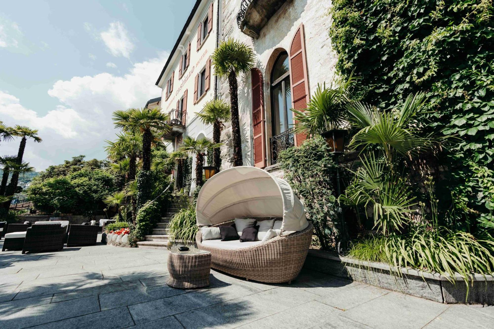 Romantik Hotel Castello Seeschloss Ascona Exteriör bild