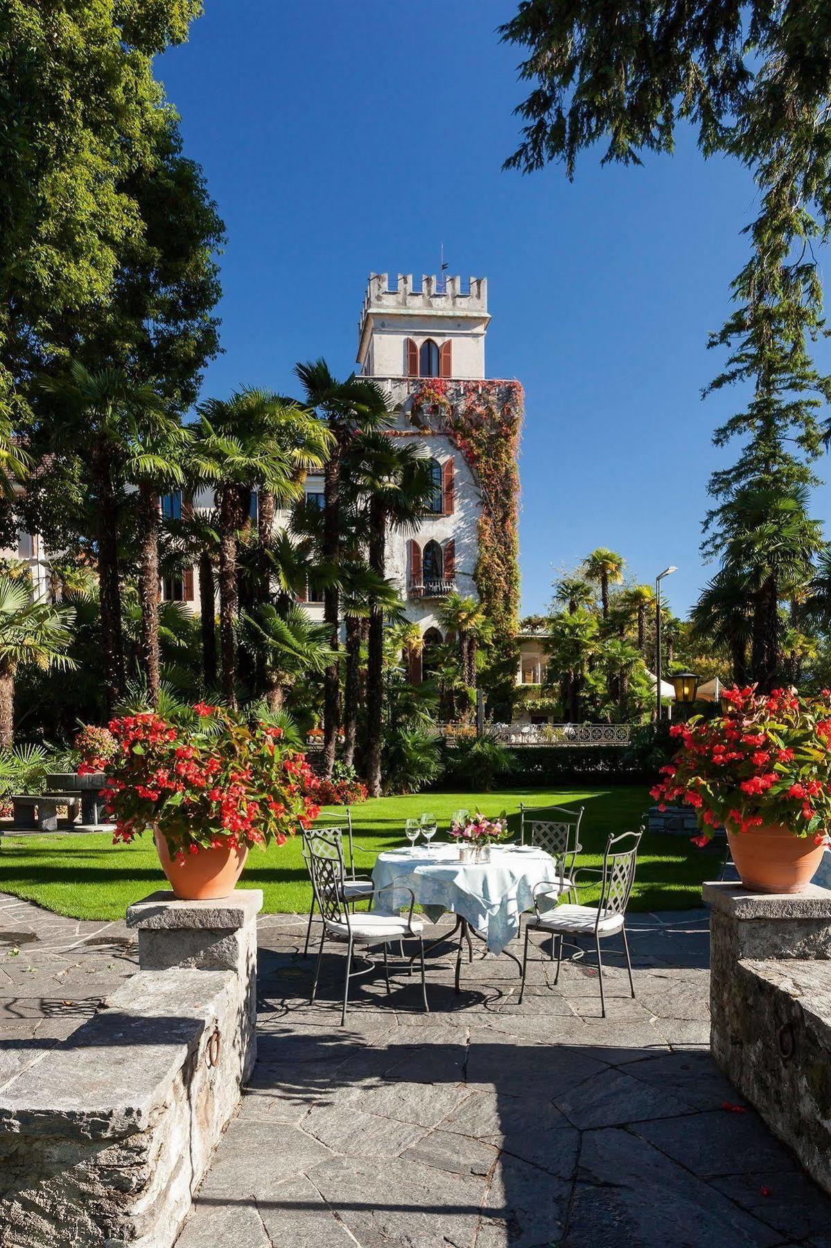 Romantik Hotel Castello Seeschloss Ascona Exteriör bild